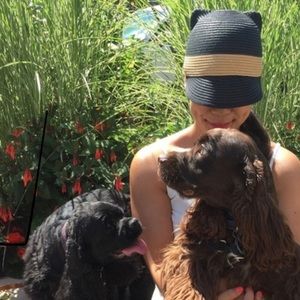 💋BCBG Black Cat Hat